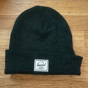 Herschel Dark Green Beanie One Size